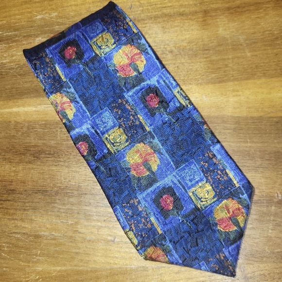 Ermenegildo Zegna Silk Tie, Made In Italy - Picture 1 of 6
